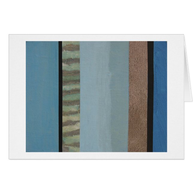 Many blues stripe collage (Front Horizontal)