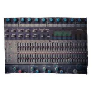 Many Buttons Sound Mixer Studio Pillowcase