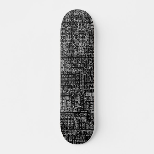 Many Dangers II Skateboard (Front)