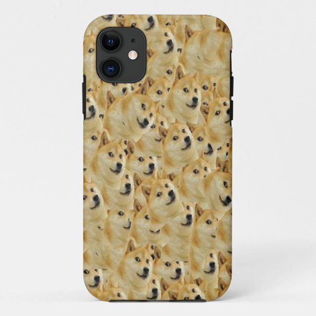 Many doge iphone case (Back)