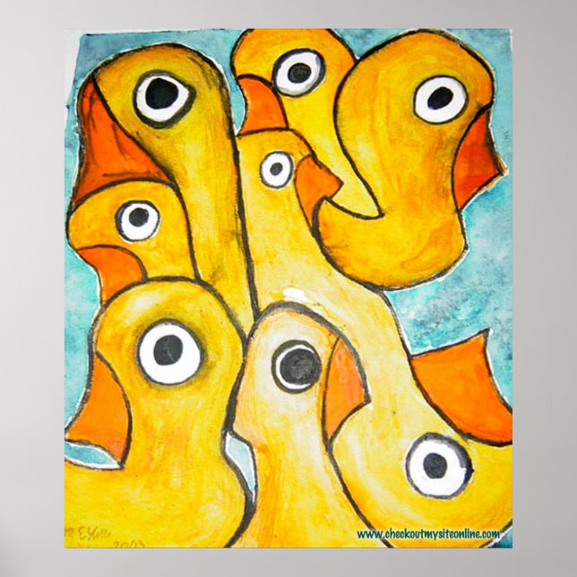 Many Ducks Poster (Front)