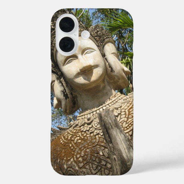 Many Face Wai ... Nong Khai, Isaan, Thailand Case-Mate iPhone Case (Back)