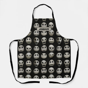 Many Faces of Jack Skellington - Pattern Apron