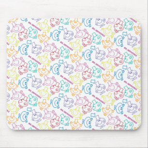 Many Faces of Mr. Impossible Mouse Pad