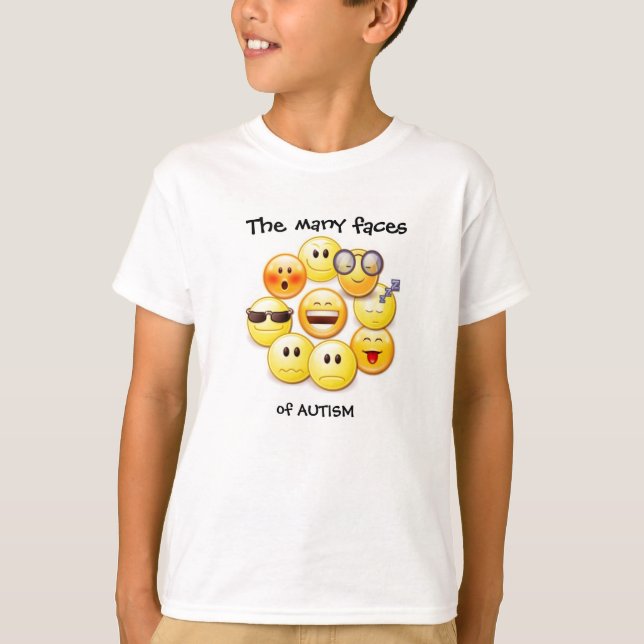 Many Faces T-Shirt (Front)