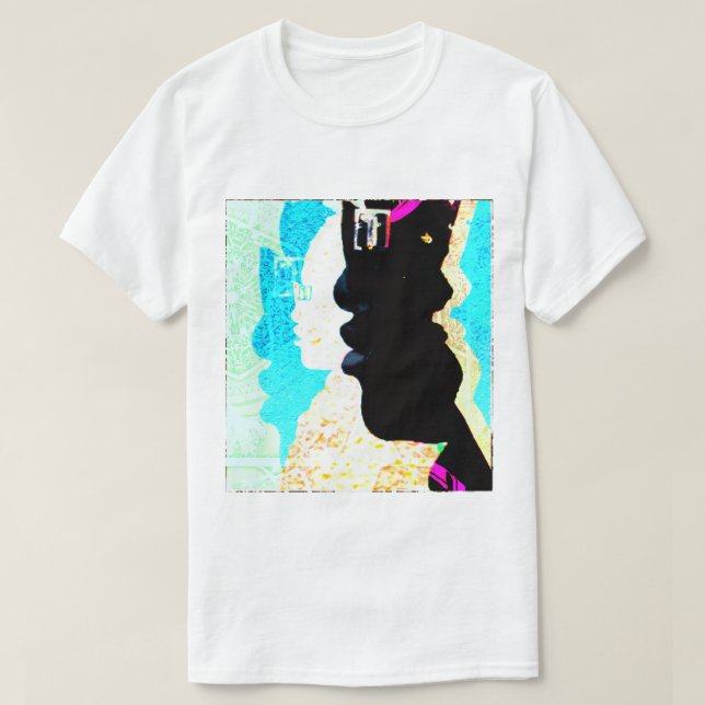Many Faces T-Shirt (Design Front)