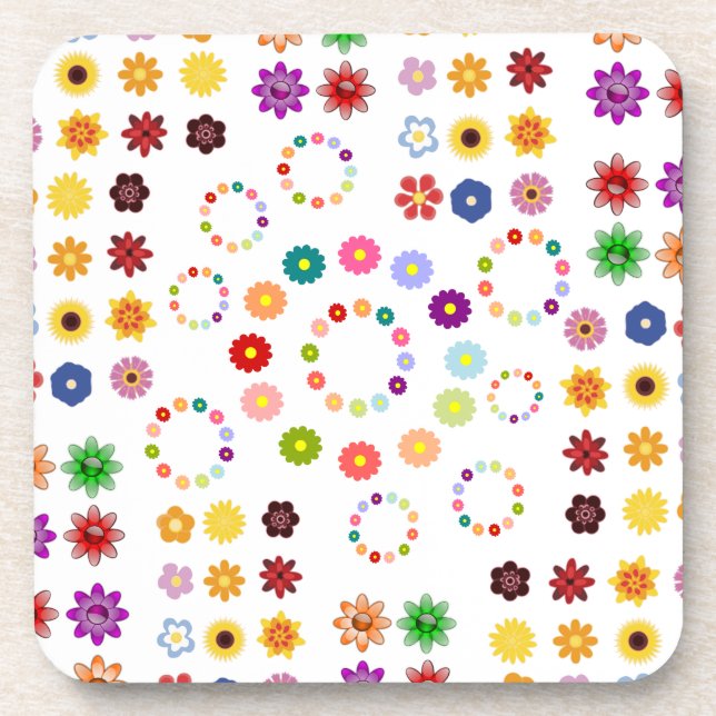 Many Flowers Coaster (Front)