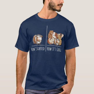 Many Guinea Pigs - Humourous Guinea Pig 4099 T-Shirt