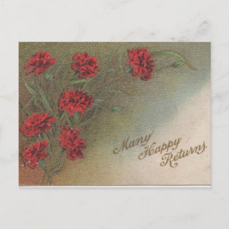 Many Happy Returns, Vintage Postcard