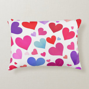 Many Hearts Accent Pillow