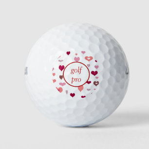 Many Hearts Golf Pro Golf Balls
