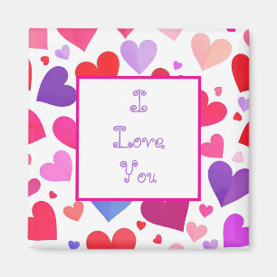 Many Hearts Magnet