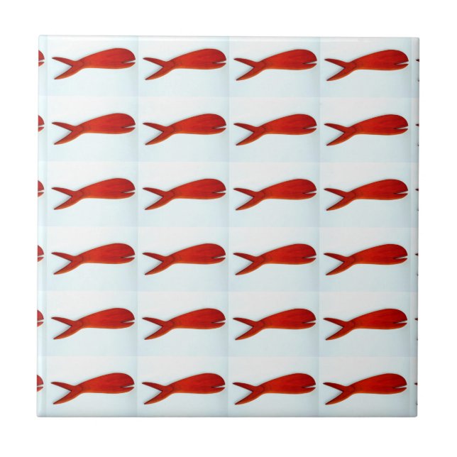 many horizontal fish tile (Front)