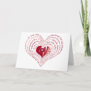 Many Languages of Love Card