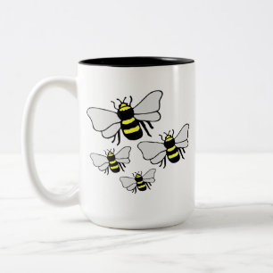 Many Many Bees Coffee Mug