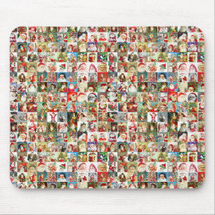 Many Many Santas Mouse Pad