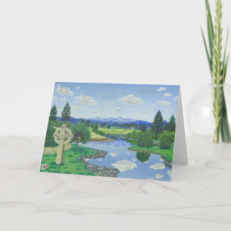 Many Miles Away Greeting Card