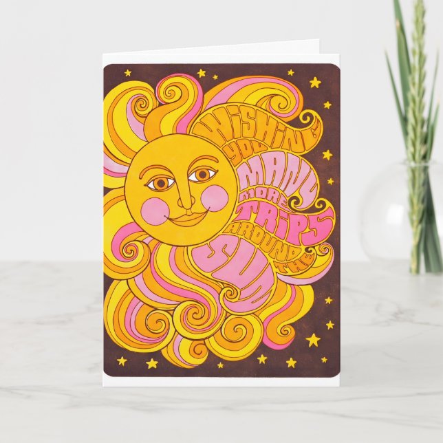 Many More Trips Around The Sun Birthday Card (Front)