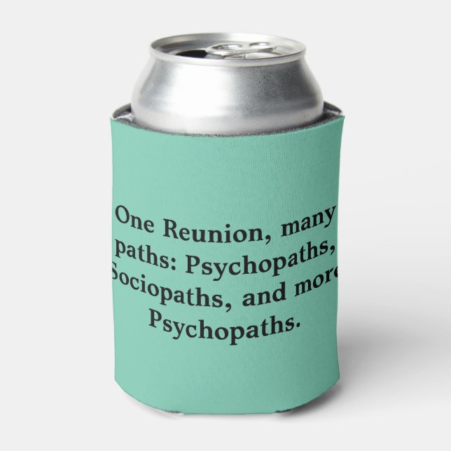 Many Paths Funny Family Reunion Can Cooler (Can Front)