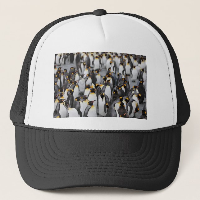 Many Pengiuns Trucker Hat (Front)