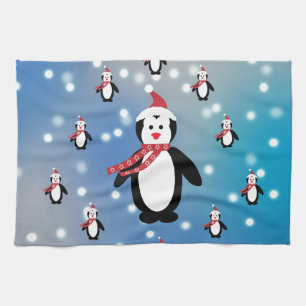 Many Penguins Kitchen Towel