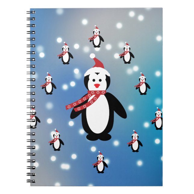 Many Penguins Notebook (Front)