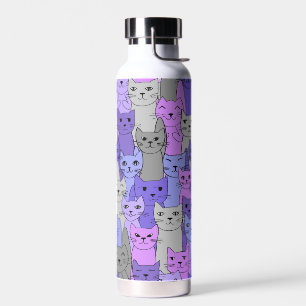 Many Purple Cats Thor Copper Vacuum Insulated Water Bottle
