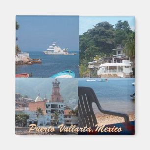 many scenes from Puerto vallarta magnet