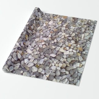 Many small stones wrapping paper