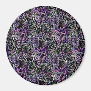 Many Strange Faces... Magnet