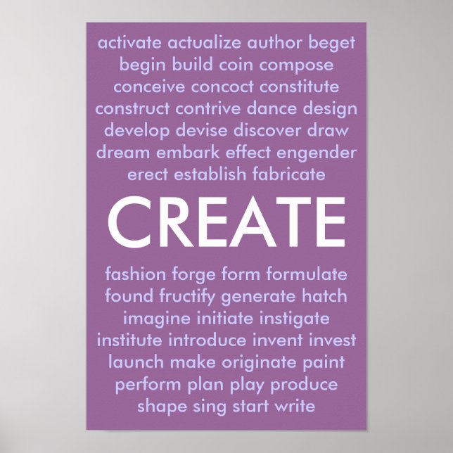 Many ways to create poster (Front)