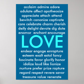 Many ways to love poster