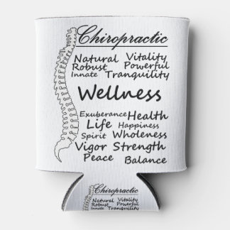 Many Ways to Say "Chiropractic" Chiropractor Gift Can Cooler