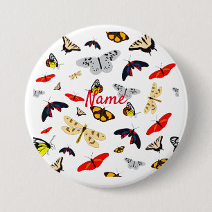 Many Winged Creatures Thunder_Cove 3 Inch Round Button