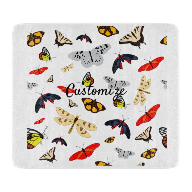 Many Winged Creatures Thunder_Cove Cutting Board (Front)