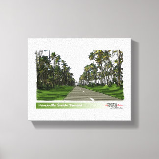 Manzanilla Stretch, Trinidad Canvas Print