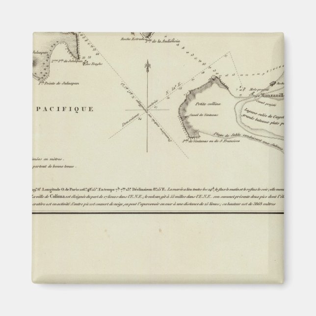 Manzanillo, Mexico Magnet (Front)