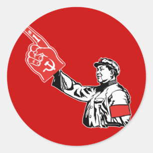 Mao - Communism is #1 Classic Round Sticker