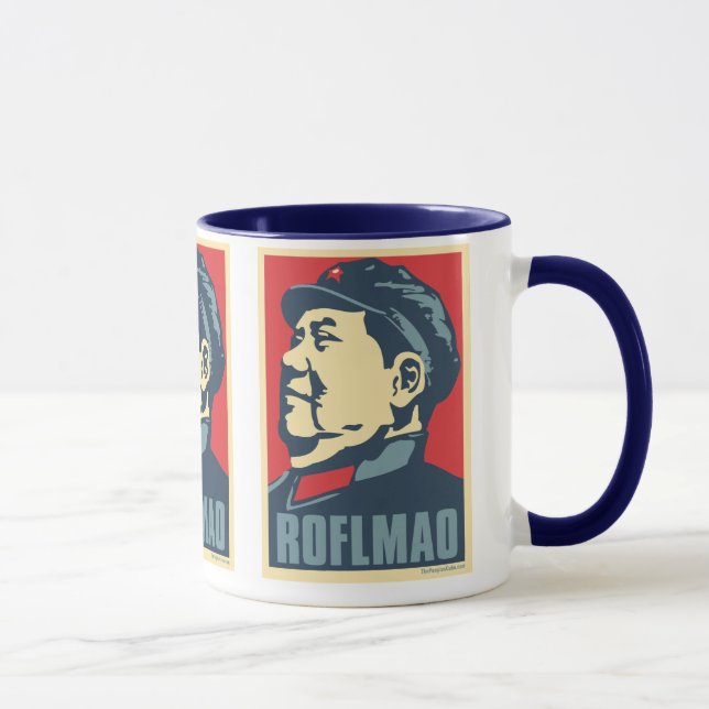 Mao Zedong - ROFLMAO : Tasse d'OHP (Droite)