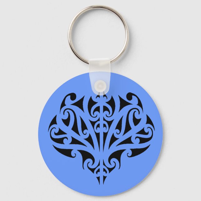 Maori design keychain (Front)
