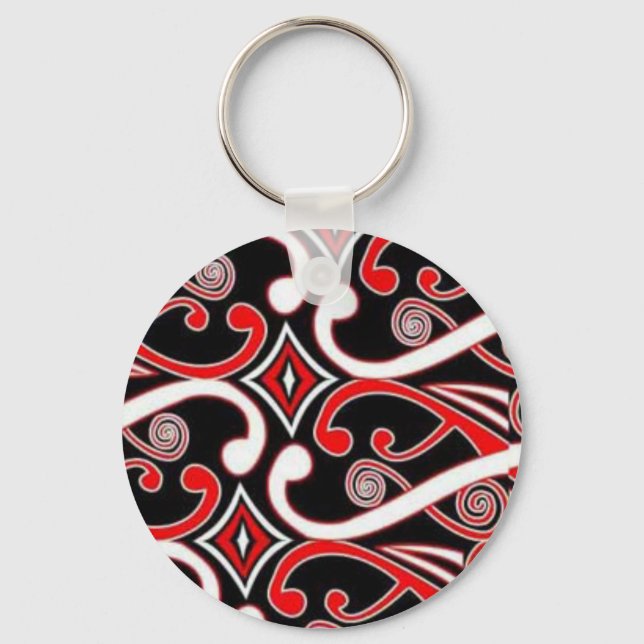 maori designs keychain (Front)
