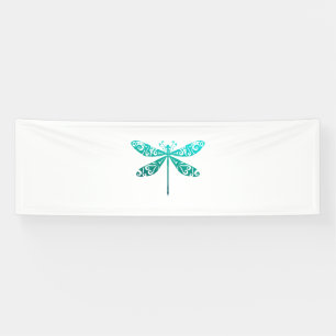 Maori Dragonfly Polynesian Tribal Tattoo Gift Idea Banner