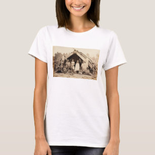 Maori Family, New Zealand, c.1880s (albumen print) T-Shirt