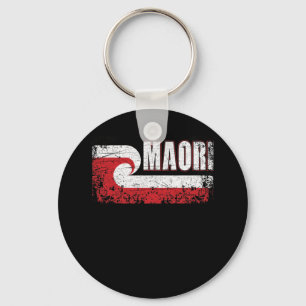 Maori Flag New Zealand Flag Keychain