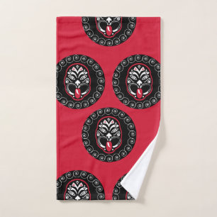 Maori Haka New Zealand Native Art Decor Bath Towel Set