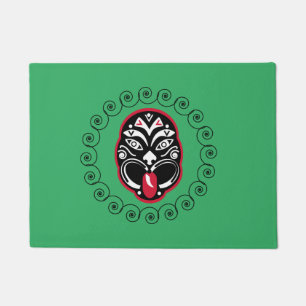 Maori Haka   New Zealand   Native Art   Decor Doormat