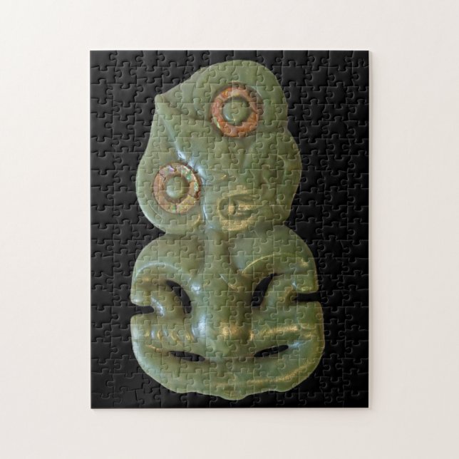 Maori Hei-Tiki Jigsaw Puzzle (Vertical)