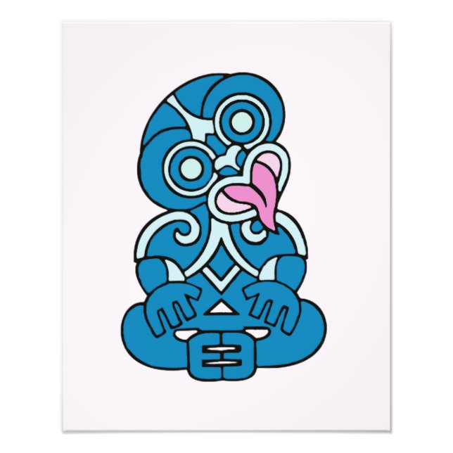 Maori Hei Tiki Photo Print (Front)