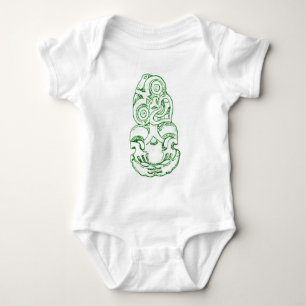 Maori Hei-Tiki Sketch Infant Baby Bodysuit
