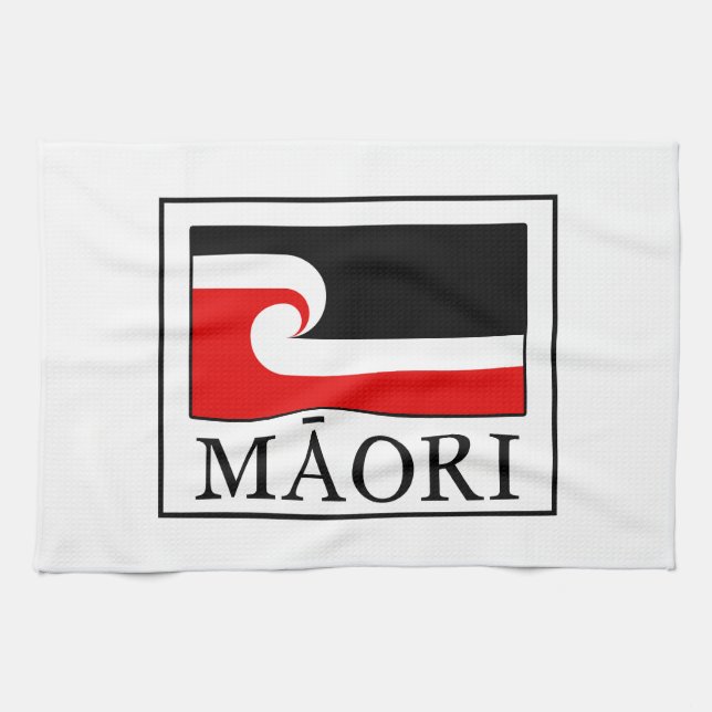 Maori Kitchen Towel (Horizontal)